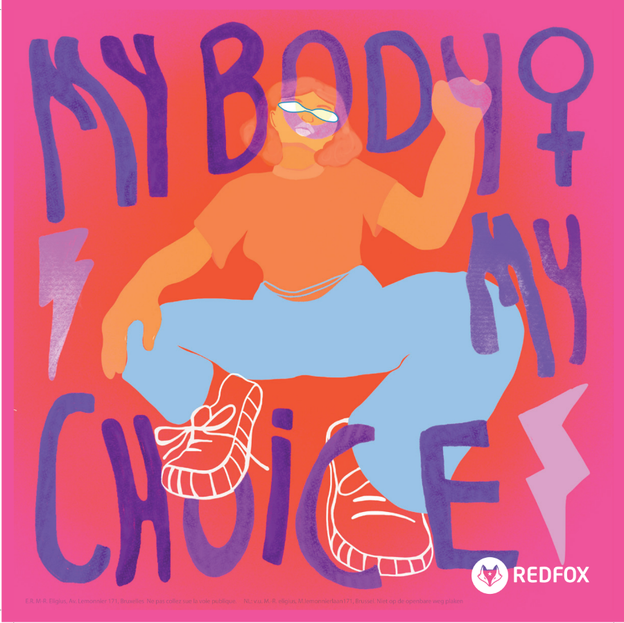 My body my choice - Free stickerpack (20st)