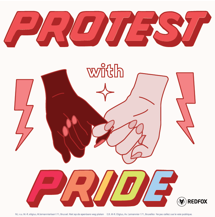 Protest With PRIDE- stickerpack (20st)